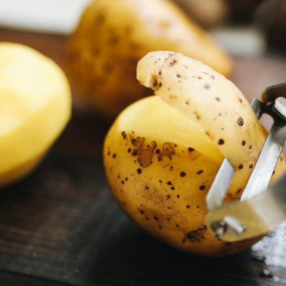 How To Make Homemade Crisps From Potato Skin Scraps - Zero Waste