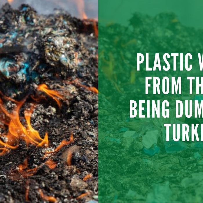 Plastic Waste From The UK Being Dumped In Turkey…