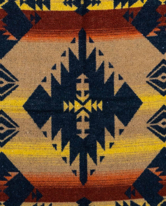 Cheyenne Wool Blend Blanket - Native American Design 200cm x 155cm