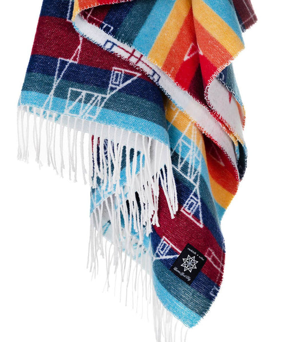 Seasons Designed by Lauren Good Day | AwirítkAt (Summer) - Blanket Crafted From Recycled Materials