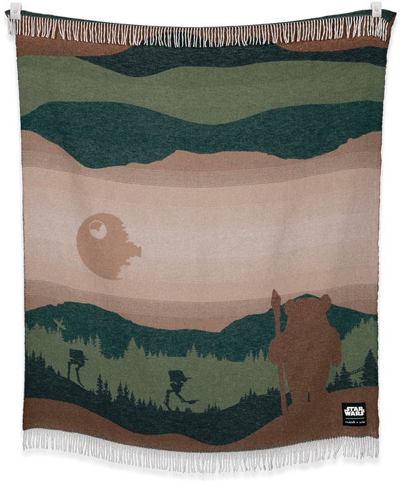 Star Wars Endor™ - Large Blanket Crafted From Recycled Materials