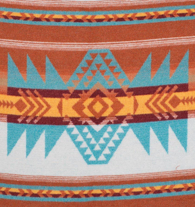 Navajo Wool Blend Blanket - Native American Design 200cm x 155cm