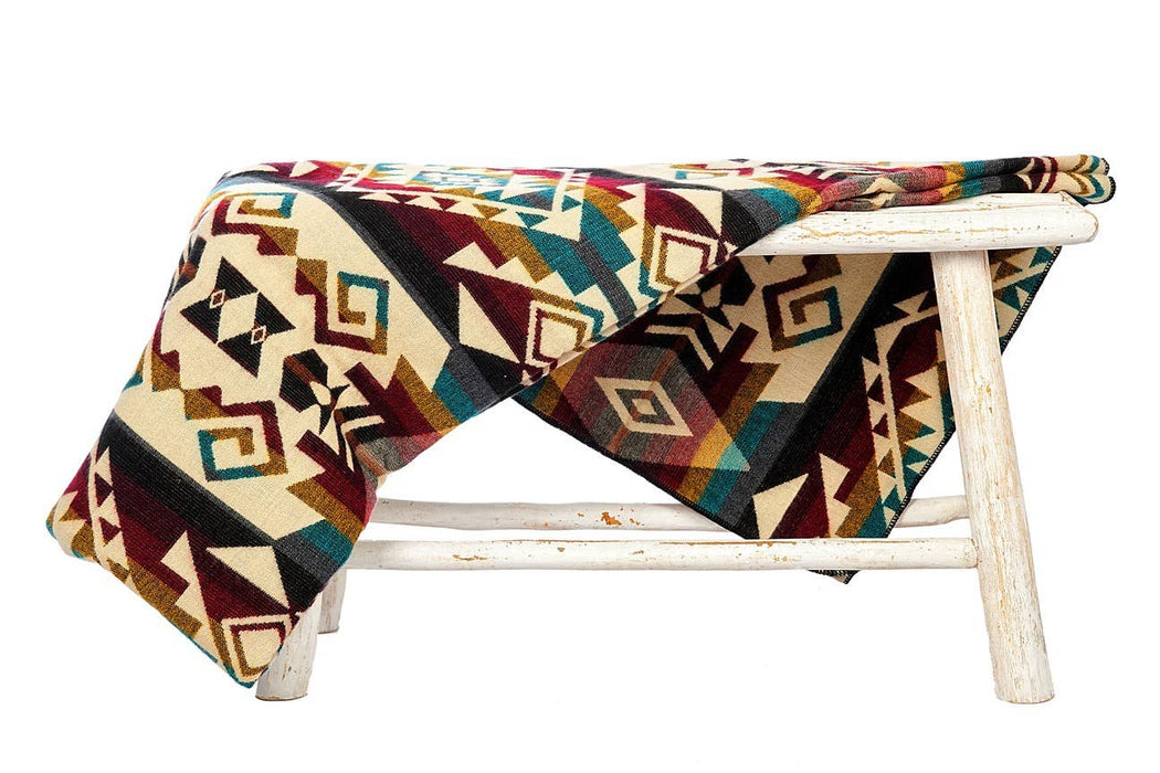 Alpaca Native Blanket - Chimborazo Multicolor - 190 X 225 cm