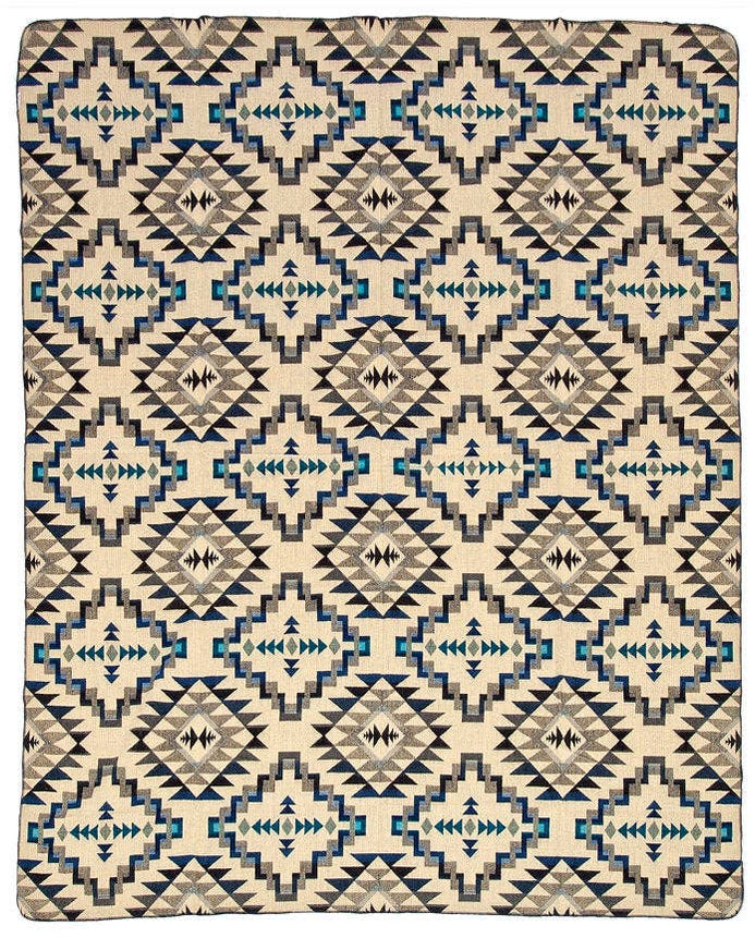 Ecuadorian alpaca blanket | native blanket | Chimborazo Black 190cm x ...