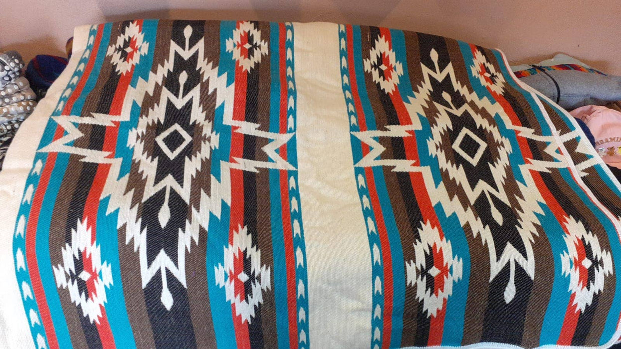 'Western' 100% Wool Blanket | Craft Bedding