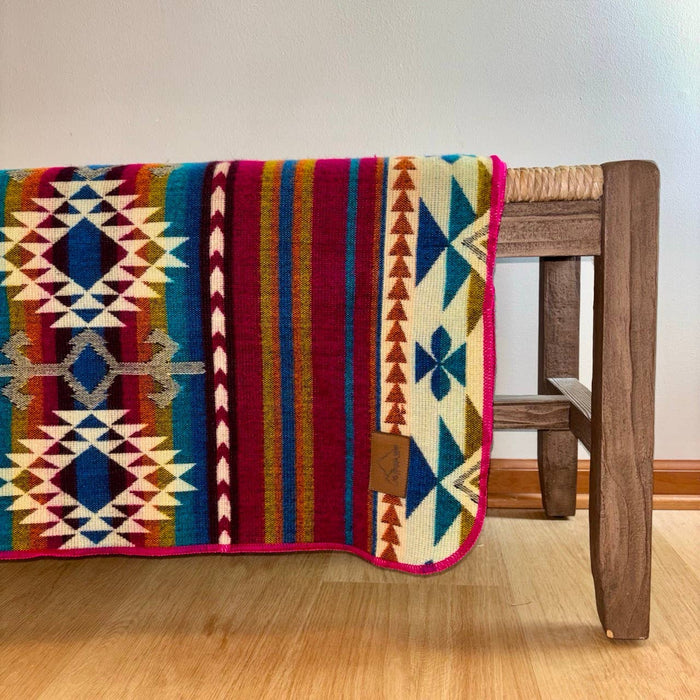 Fuchsia Southwestern Couch Throw | Home Gift Shop