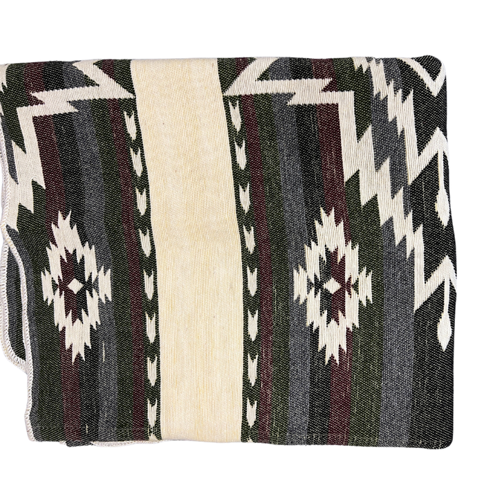 'Western' 100% Wool Blanket | Craft Bedding