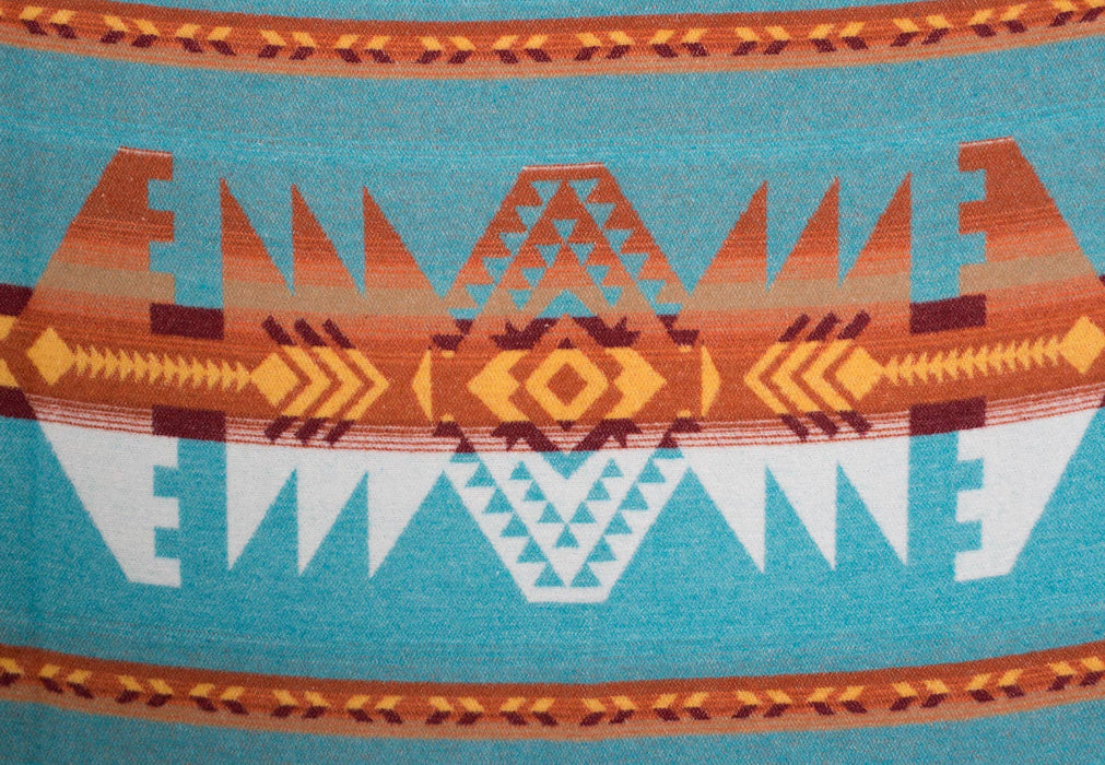 Navajo Wool Blend Blanket - Native American Design 200cm x 155cm