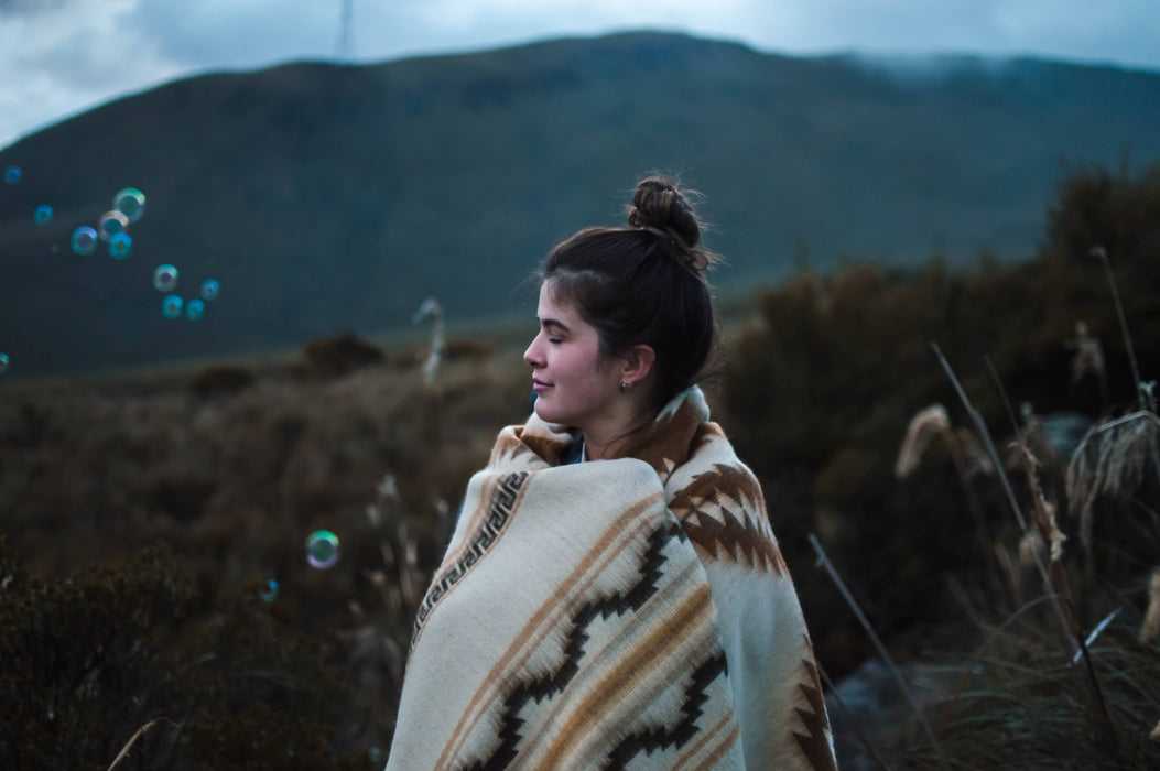 Shuar Blanket - Dusty | home decor | Spring Decor