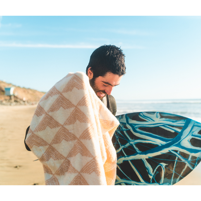 Oversized Beach Towel 100% Organic Cotton & Fair Trade Cert.