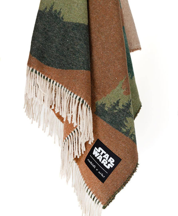 Star Wars Endor™ - Large Blanket Crafted From Recycled Materials