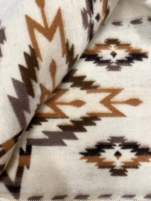 'Western' 100% Wool Blanket | Craft Bedding