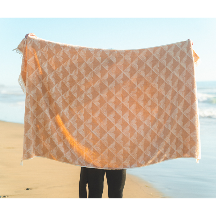 Oversized Beach Towel 100% Organic Cotton & Fair Trade Cert.