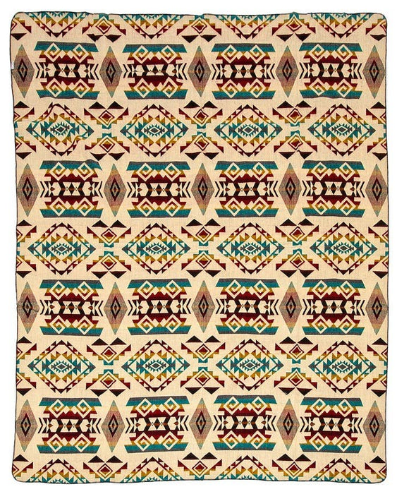 Alpaca Native Blanket - Chimborazo Multicolor - 190 X 225 cm