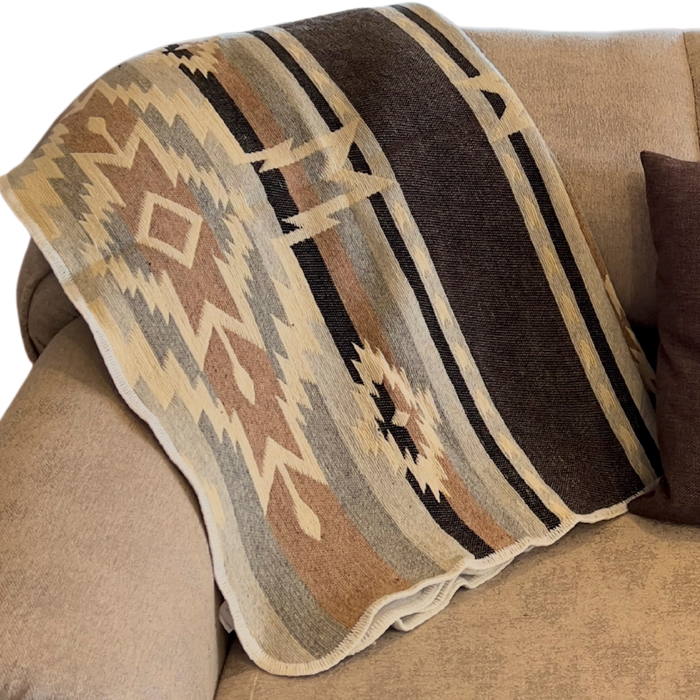 'Western' 100% Wool Blanket | Craft Bedding