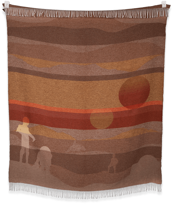 Star Wars Tatooine™ - Blanket Crafted From Recycled Materials