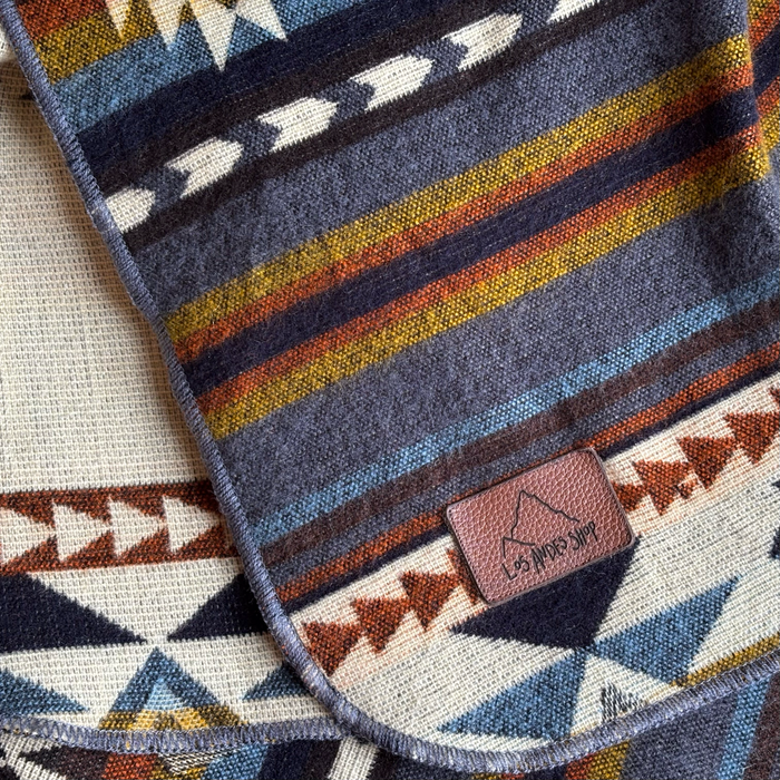 Multi-color Southwestern Throw Blanket | Housewarming Gift
