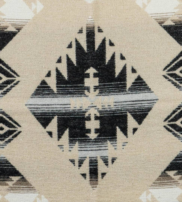 Cheyenne Wool Blend Blanket - Native American Design 200cm x 155cm