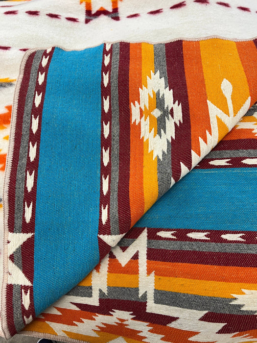 'Western' 100% Wool Blanket | Craft Bedding