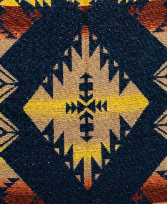 Cheyenne Wool Blend Blanket - Native American Design 200cm x 155cm