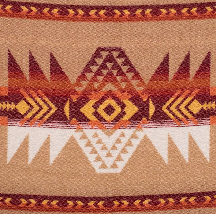 Navajo Wool Blend Blanket - Native American Design 200cm x 155cm