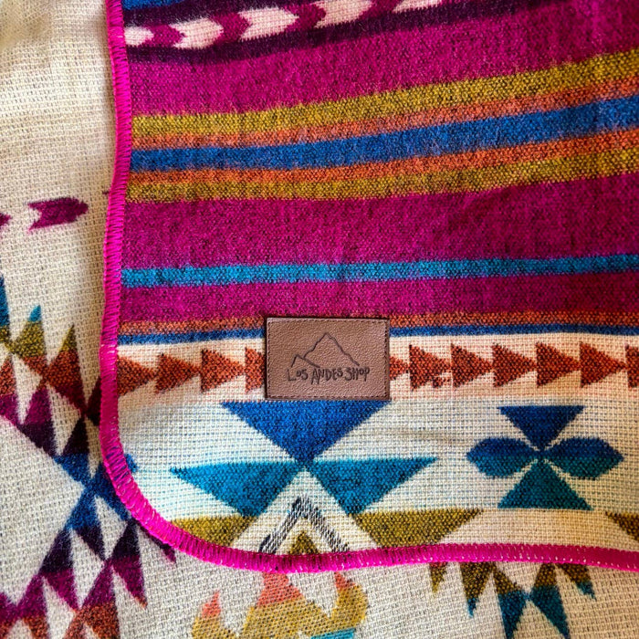 Fuchsia Southwestern Couch Throw | Home Gift Shop