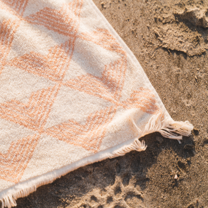 Oversized Beach Towel 100% Organic Cotton & Fair Trade Cert.