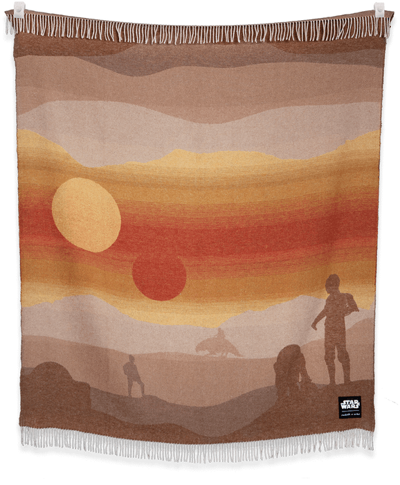 Star Wars Tatooine™ - Blanket Crafted From Recycled Materials