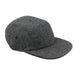 Black Recycled Sheep Wool Cap Storied Hats