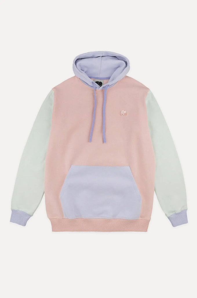 nike mini metallic swoosh pastel hoodie