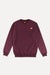 Organic Essential Sweater Burgundy Trendsplant Clothing