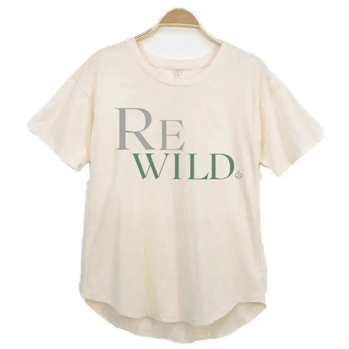 Rewild Eco graphic Women's T-Shirt Fabina