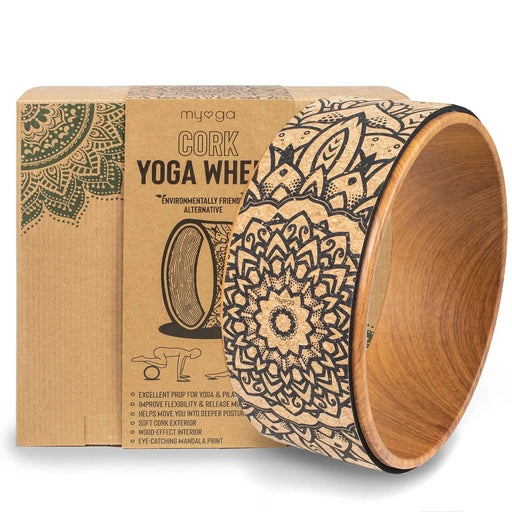 Cork Yoga Wheel Myga